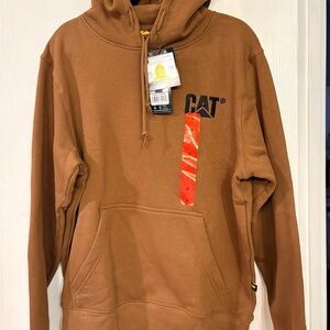 Caterpillar Tan Hoodie with S3 Cord Management